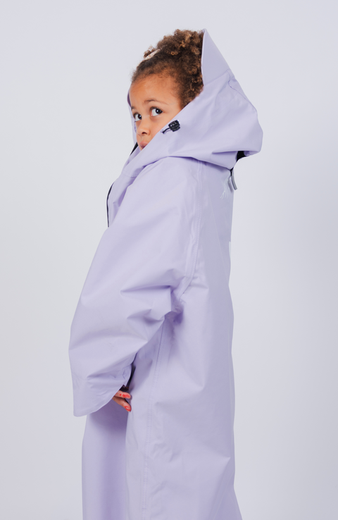 Kids Rain Jacket Poncho - 100% Watrerproof